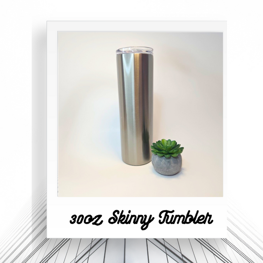30oz Steel Tumbler Customizable