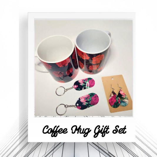 Rose Coffee Mug Gift Set