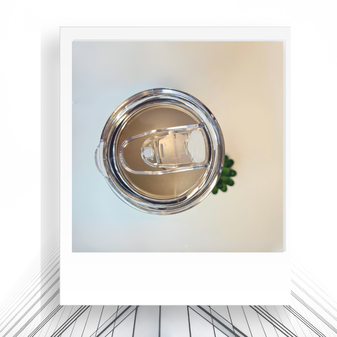 30oz White Customizable Skinny Tumbler