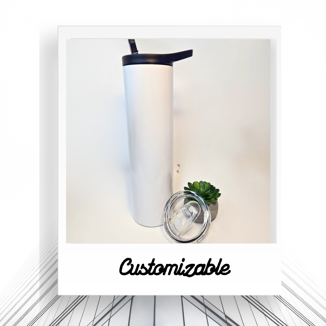 35oz Dou lid Skinny Tumbler