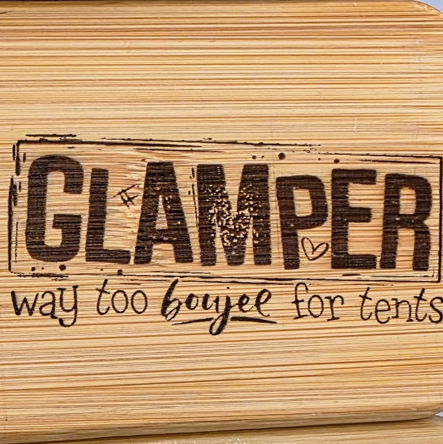 Laser Engraved Bamboo Paddle Hair Brush – Choose Your Design
