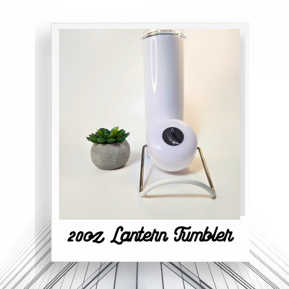 20oz Lantern Hot/Cold Tumbler | Customizable Camping Travel Mug