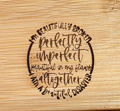 Laser Engraved Bamboo Paddle Hair Brush – Choose Your Design