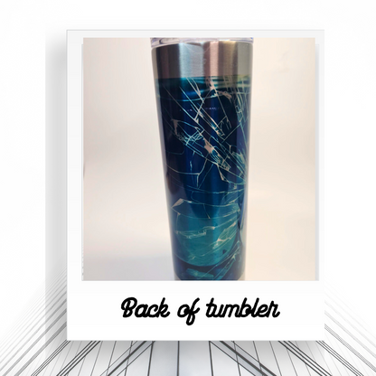 30oz Stainless Steel Shark Tumbler| Hot And Cold