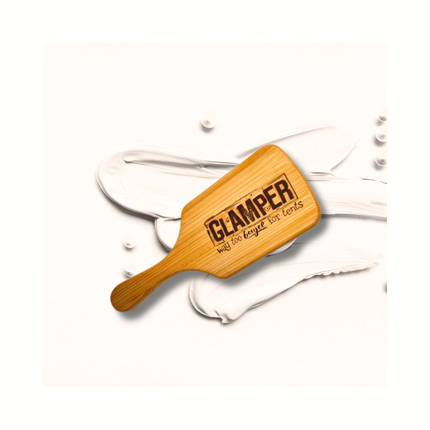 Eco-Friendly Bamboo Hair Brush | Limited Reusable Beauty Essential